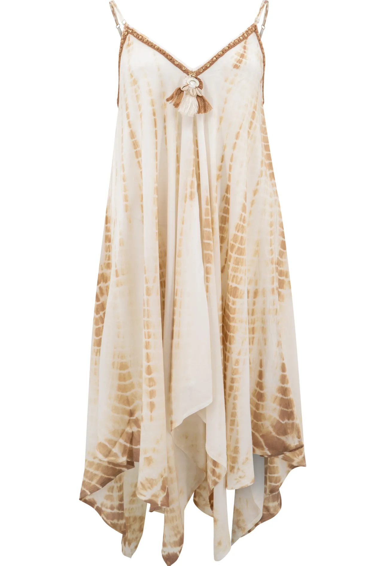 Dress Saran Dreamcatcher Natural Tye Dye