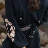 Embroidery Blouse Esthetica Black