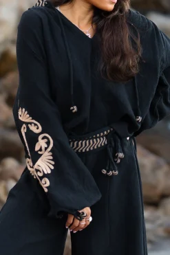 Embroidery Blouse Esthetica Black