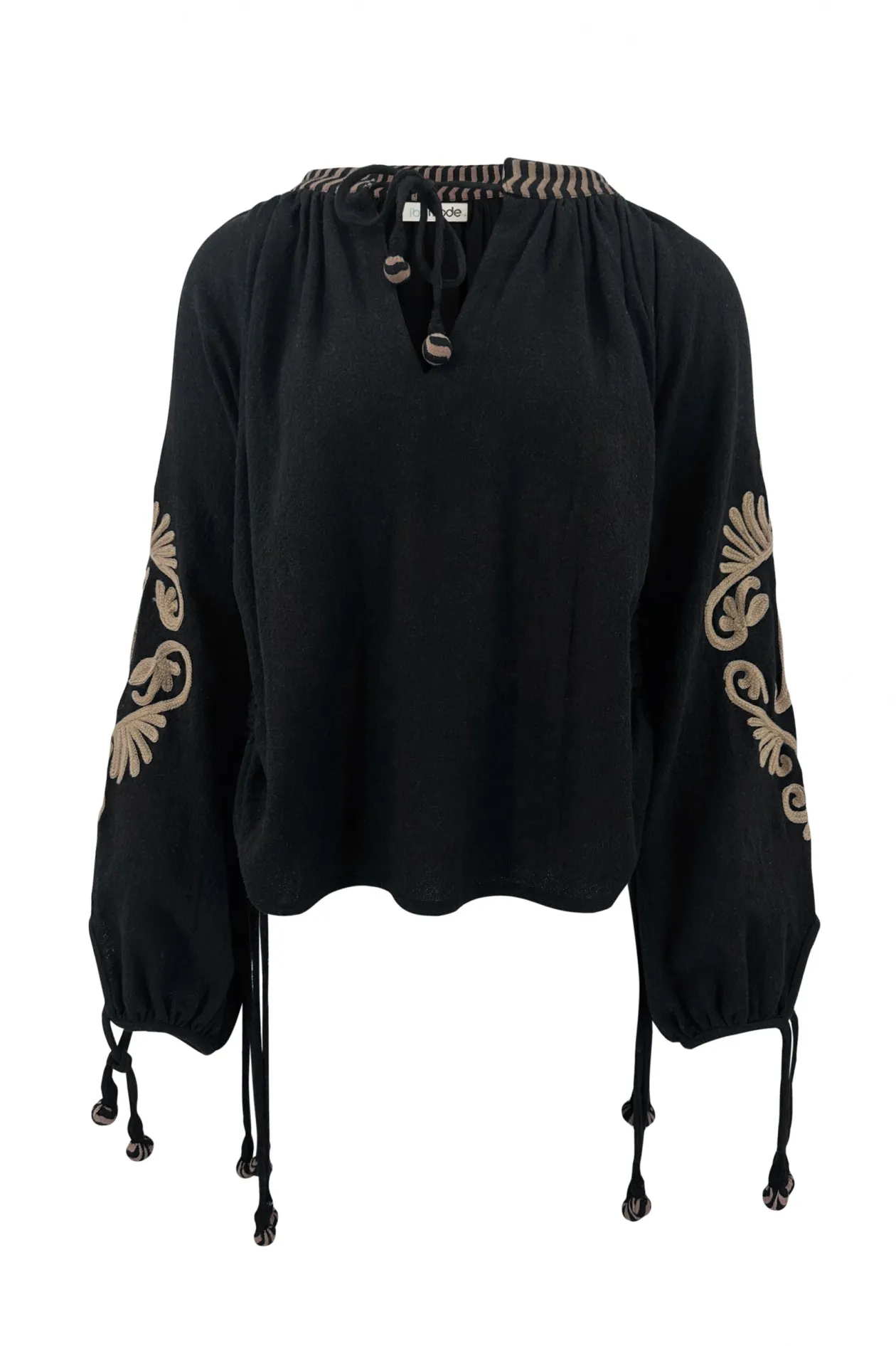 Embroidery Blouse Esthetica Black