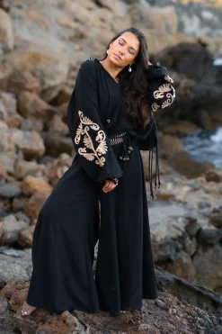 Embroidery Blouse Esthetica Black