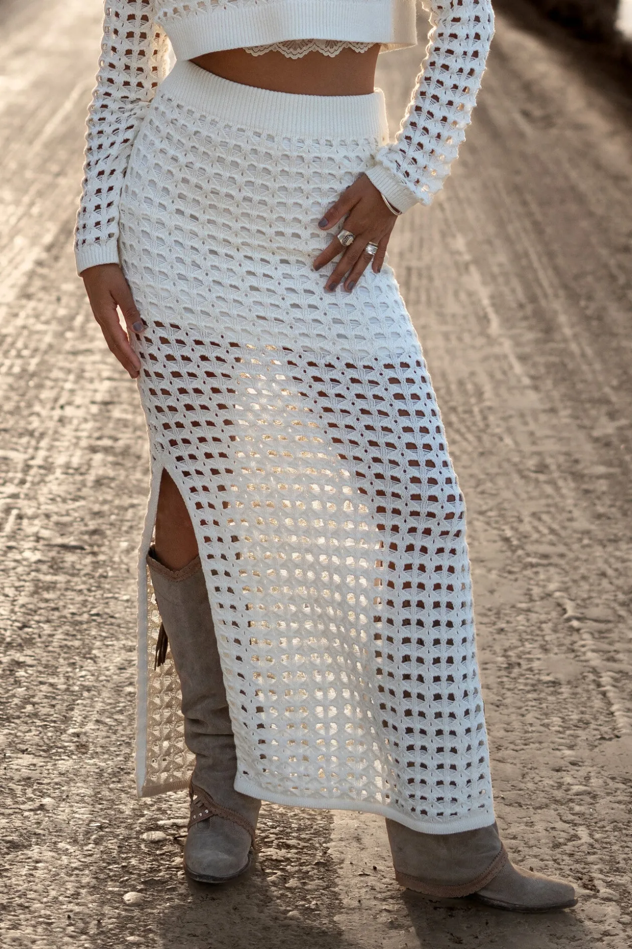 Evi Knitted Skirt