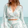 Flair Top Adella Aqua