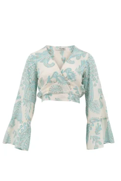 Flair Top Adella Aqua