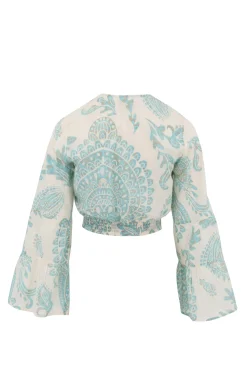 Flair Top Adella Aqua