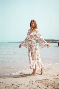 Flair Top Adella Taupe
