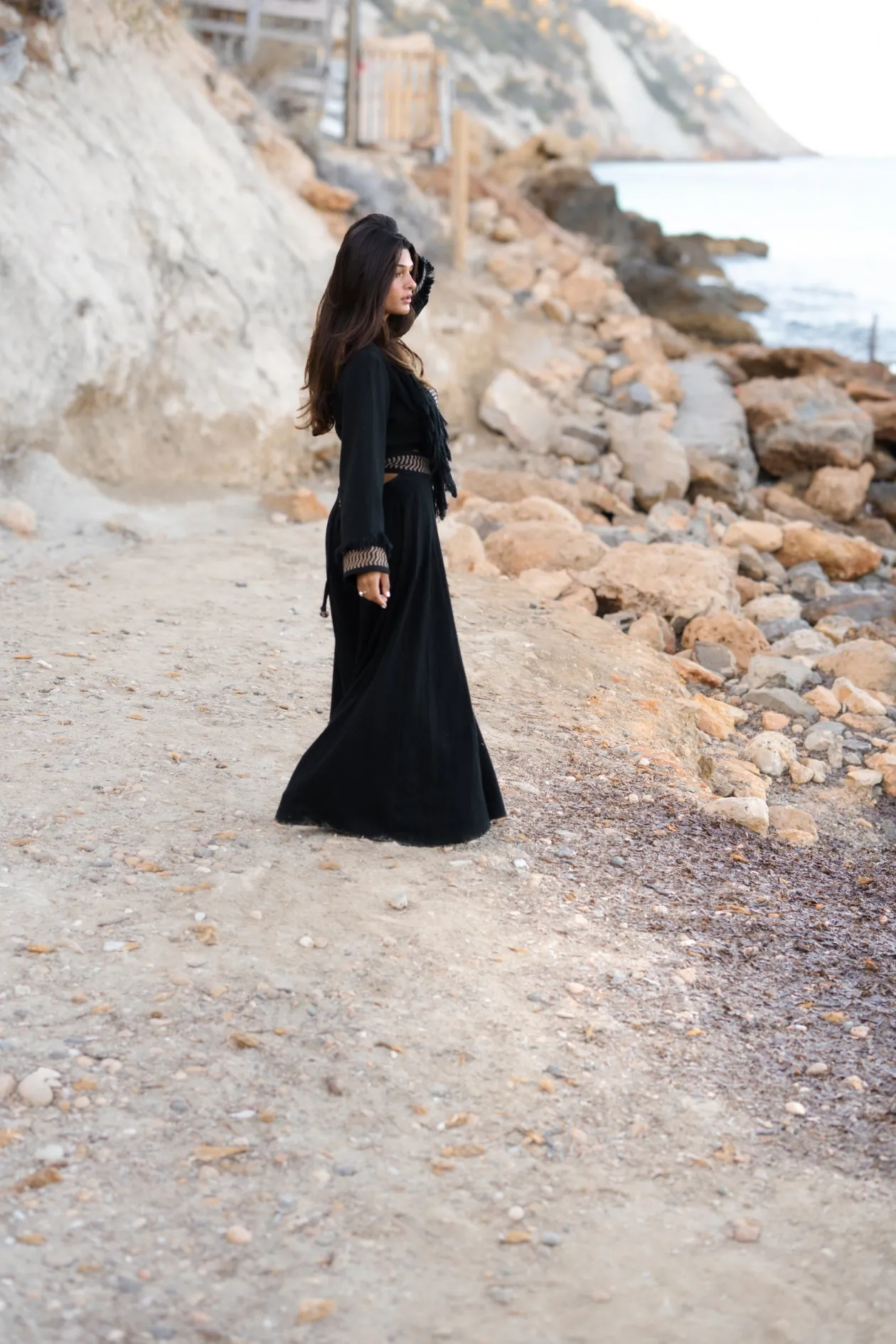 Fringe Top Esthetica Black