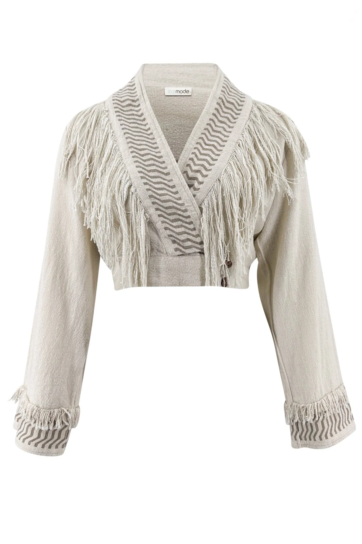 Fringe Top Esthetica Ecru