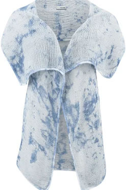 Gilet Concha Blue Tie Dye