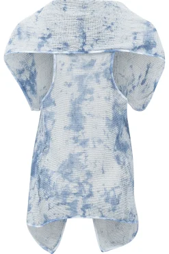 Gilet Concha Blue Tie Dye