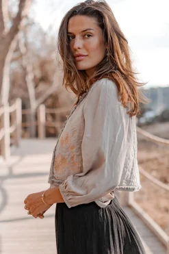 Gilet Luciana Light taupe