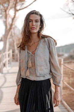 Gilet Luciana Light taupe