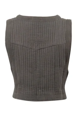 Gilet Neva Plain Anthracite