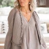Gilet Yolie Taupe