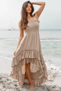 Gypsy Dress Taupe