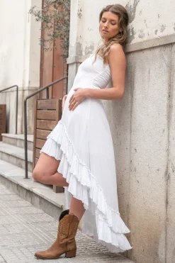 Gypsy Dress White