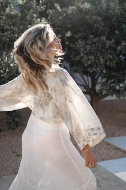 Gypsy Skirt Charlota Ivory