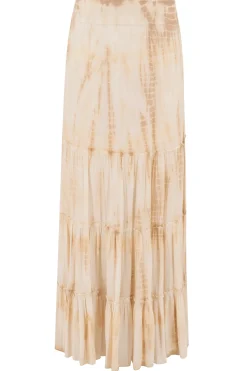 Gypsy Skirt Lucia Tie Dye Taupe