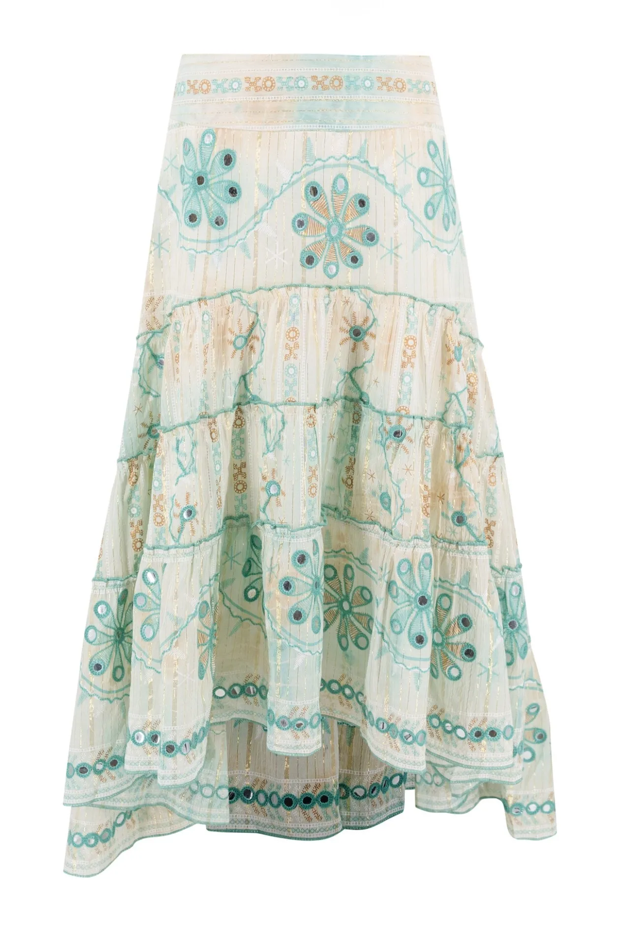 Gypsy Skirt Mirror Aqua