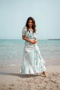 Gypsy Top Adella Aqua