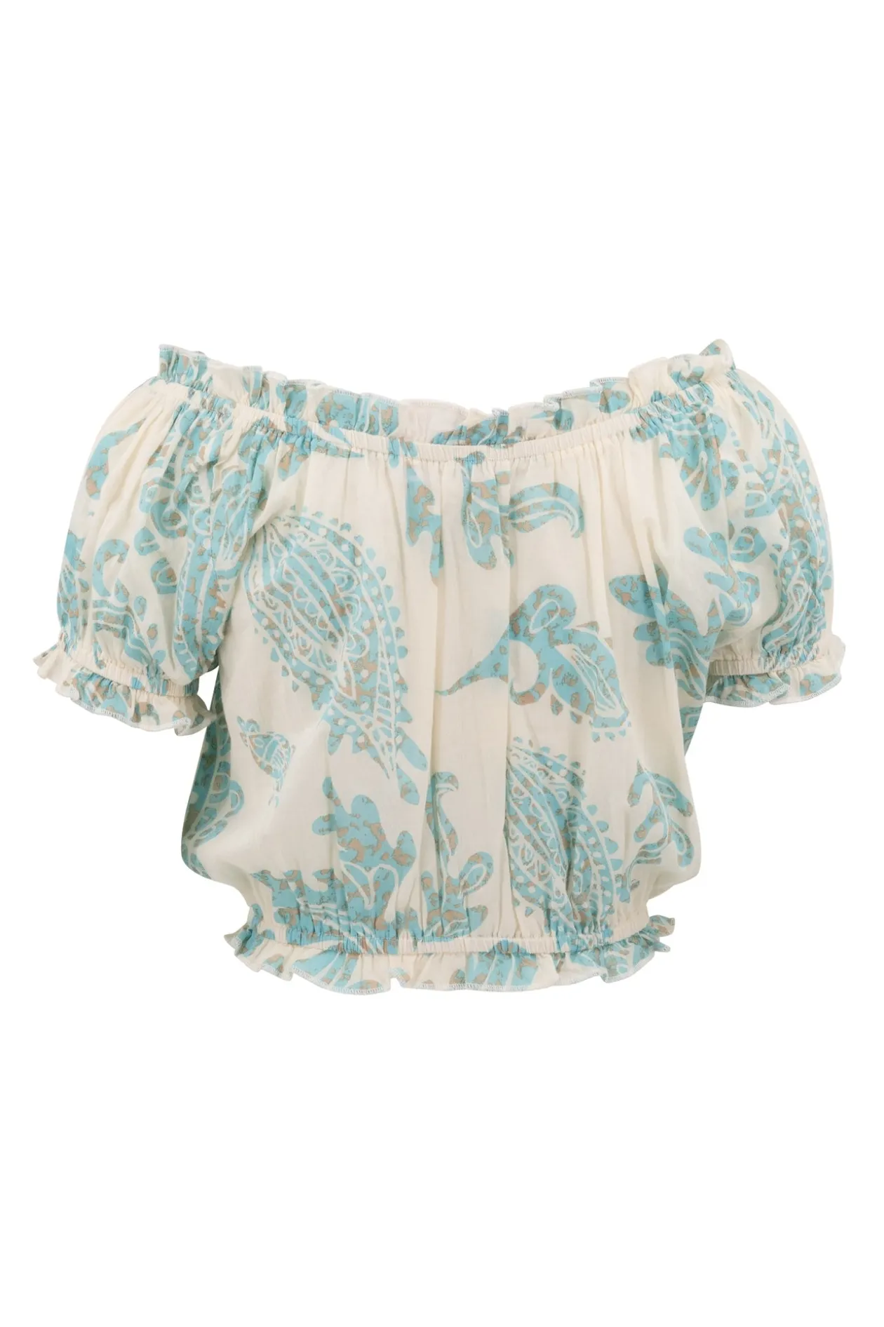 Gypsy Top Adella Aqua