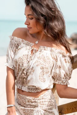 Gypsy Top Adella Taupe