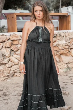 Halter Dress Mila Black
