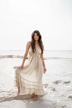Halter Dress Mila Sand