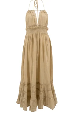 Halter Dress Mila Sand