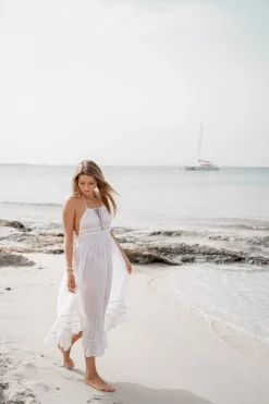 Halter Dress Mila White