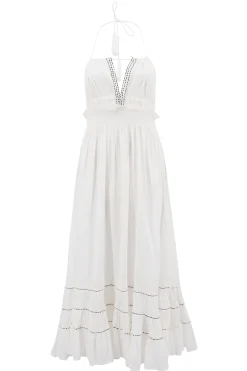 Halter Dress Mila White