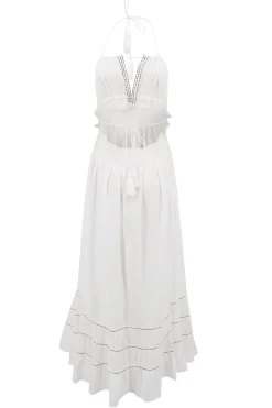 Halter Dress Mila White