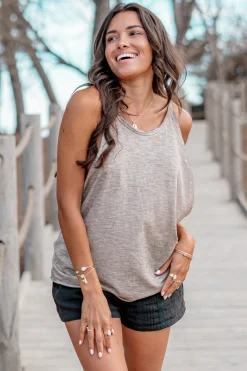 Halter Top Lilian Taupe