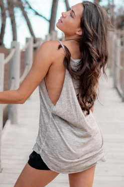 Halter Top Lilian Taupe