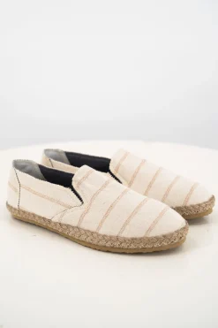 Heren Espadrilles Andres Stripe Beige