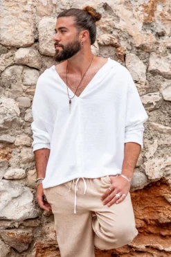 Hoodie Inigo White
