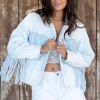 Jacket Matiz Ombre Pale Blue