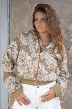Jacket Nyra Baroque Mint Print