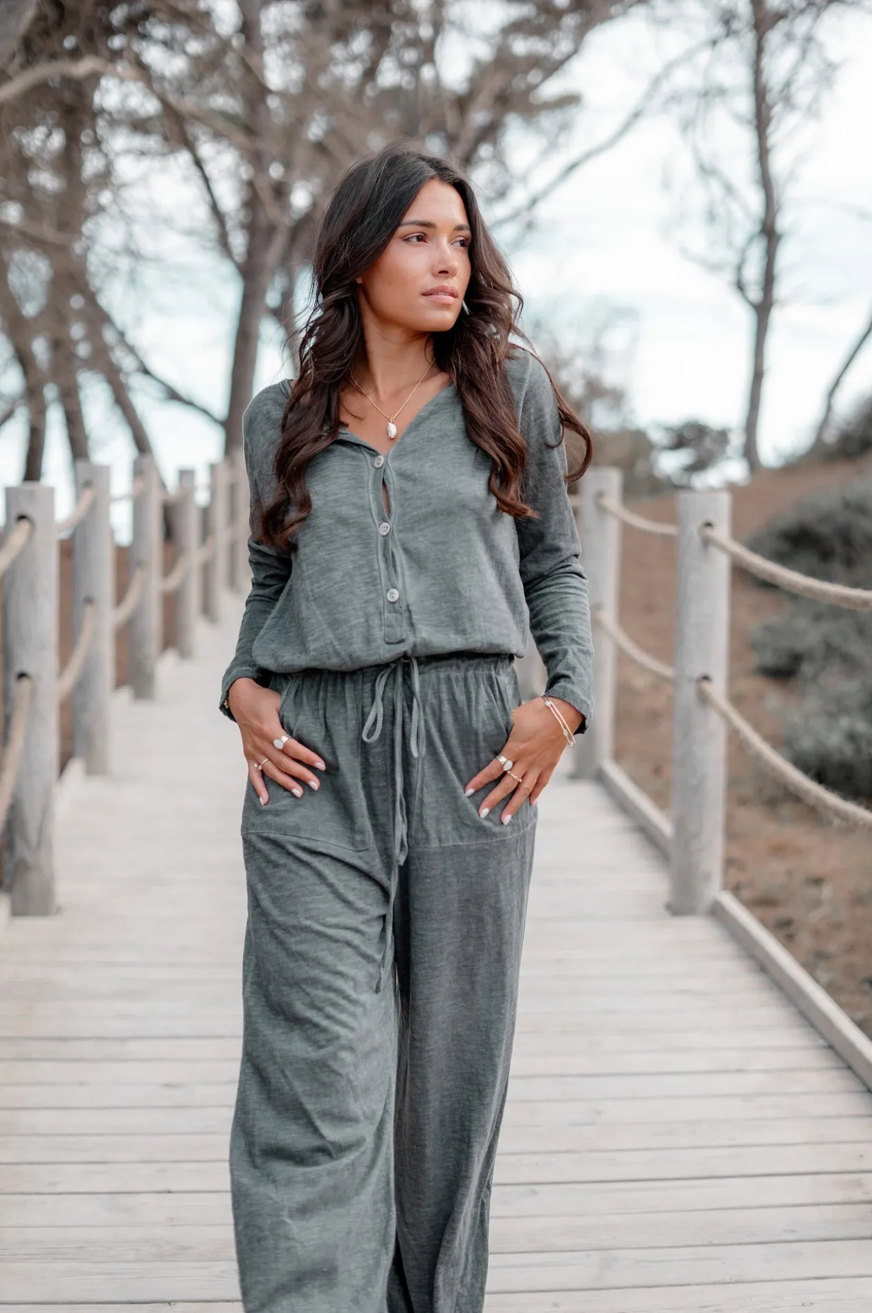 Jumpsuit Gisele Antracite