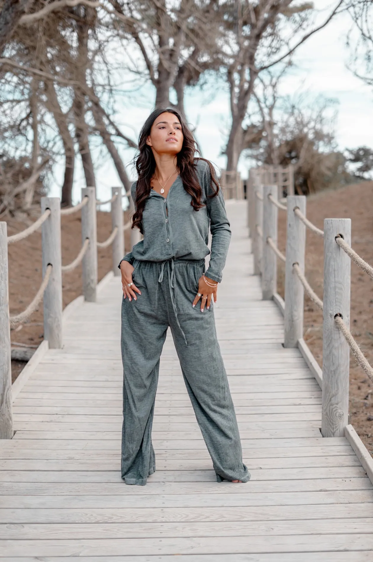 Jumpsuit Gisele Antracite