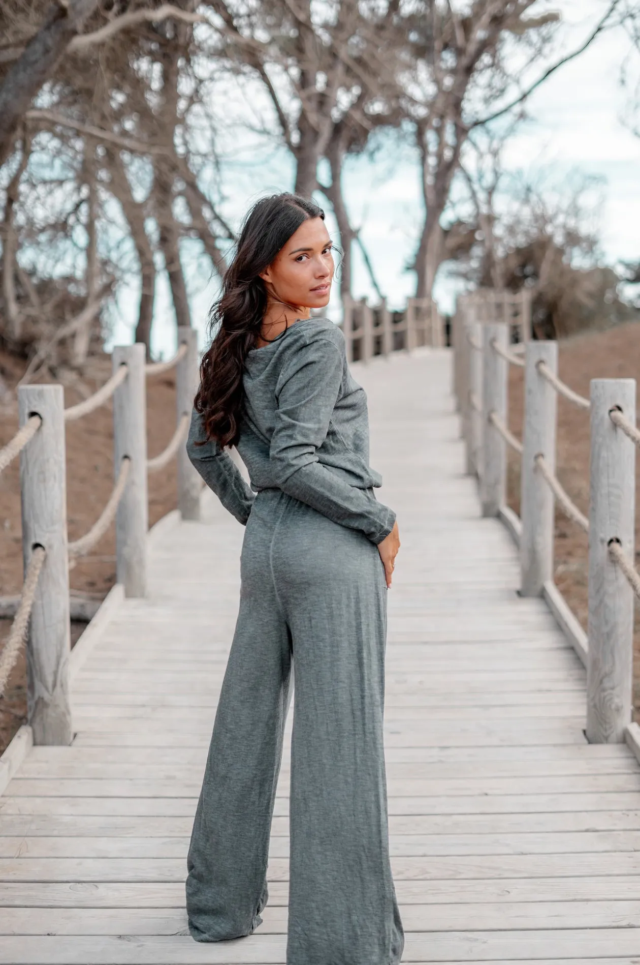Jumpsuit Gisele Antracite