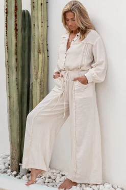 Jumpsuit Lio Ecru