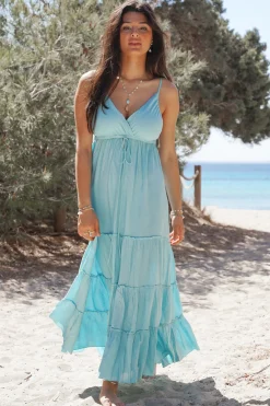 Jurk Alicia Strap Azuur