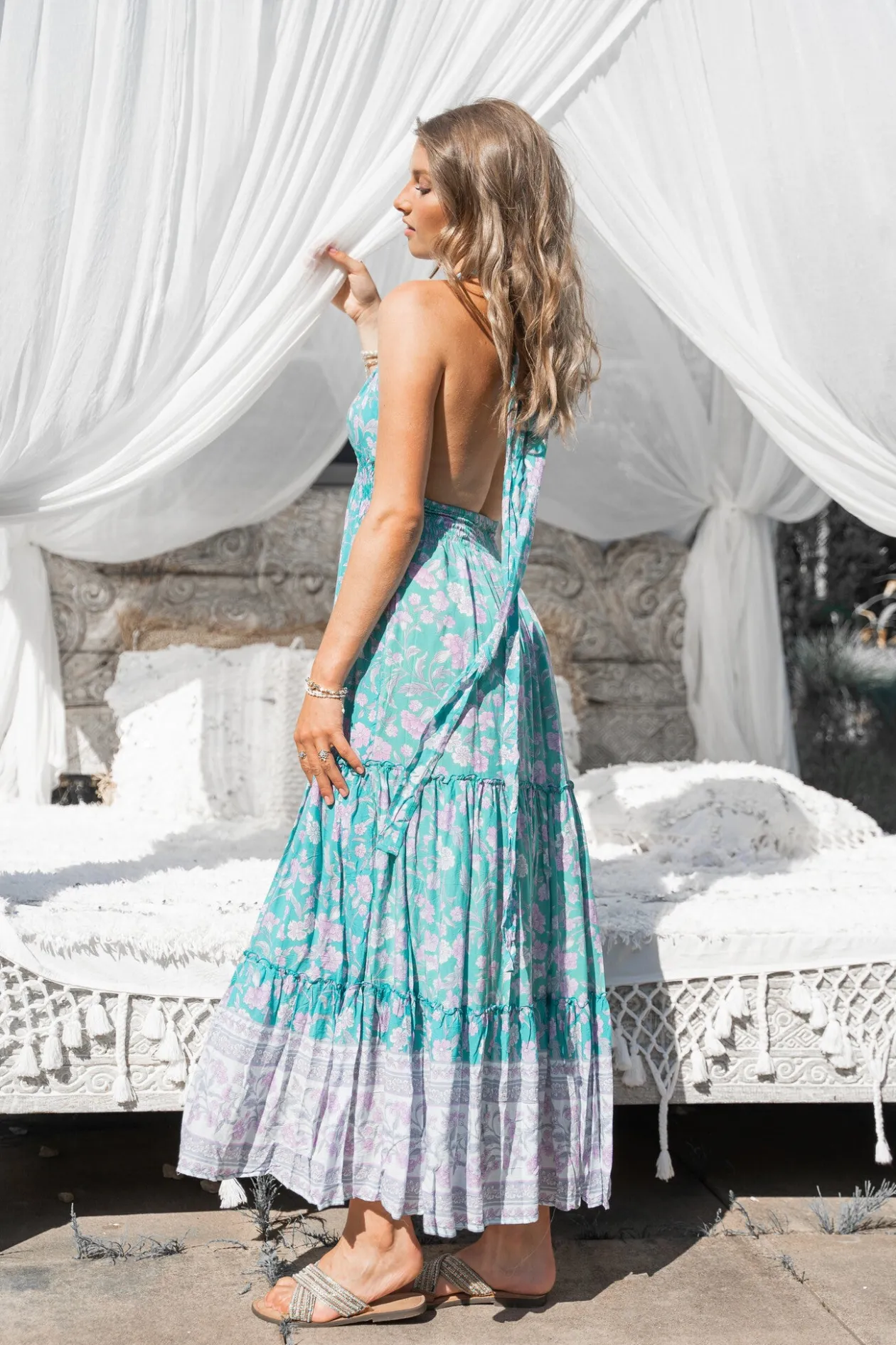 Jurk Alma Turquoise