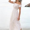 Jurk Lurex Ivoor