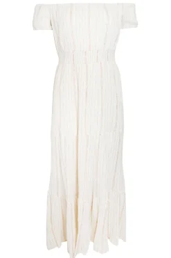 Jurk Lurex Ivoor