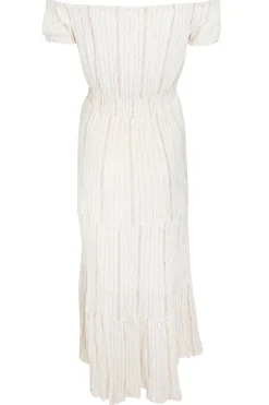 Jurk Lurex Ivoor