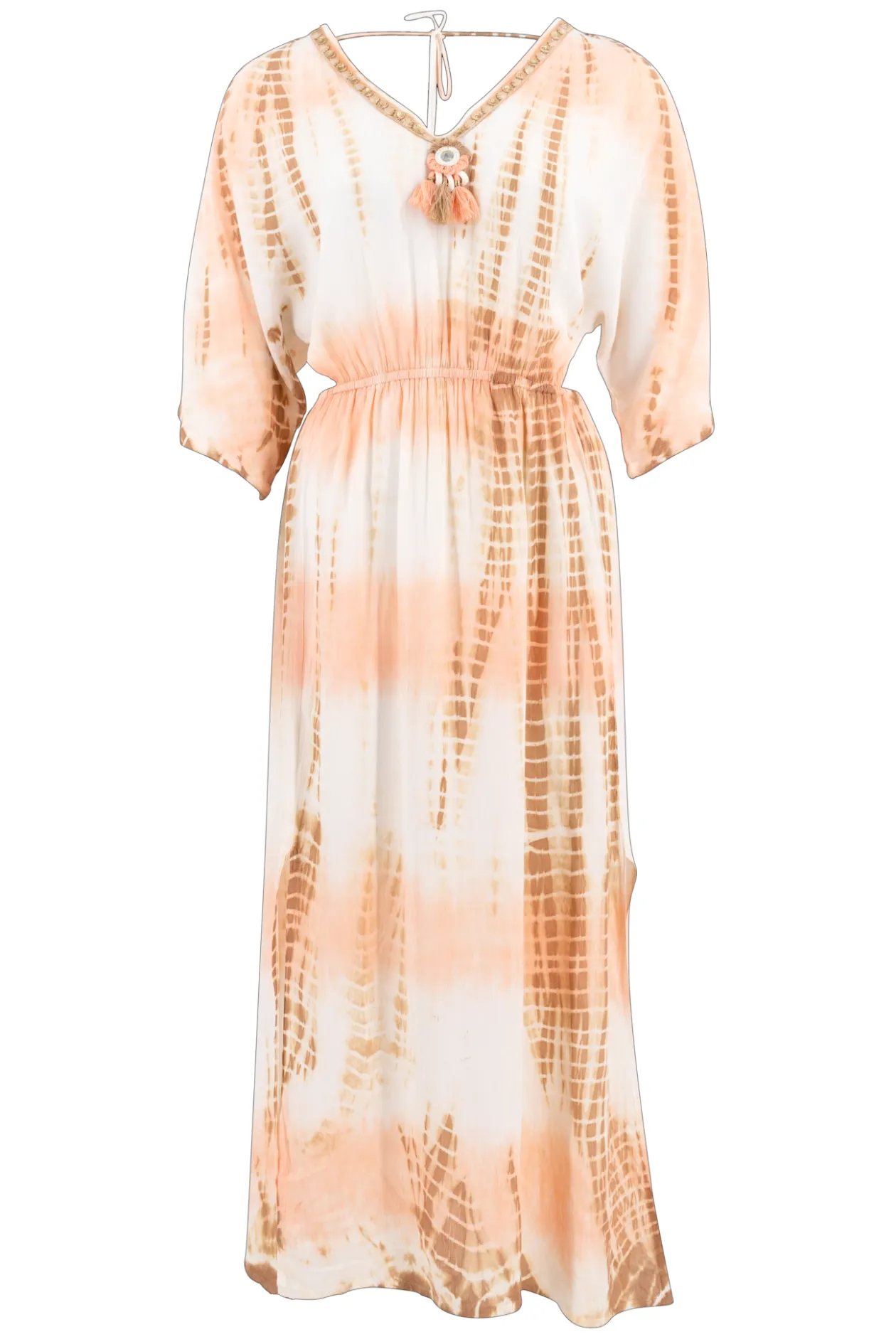 Jurk Milica Peach
