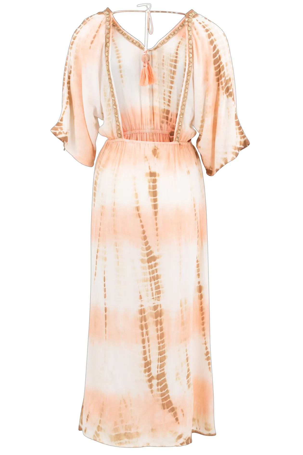 Jurk Milica Peach