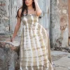 Jurk Solana Strap Taupe